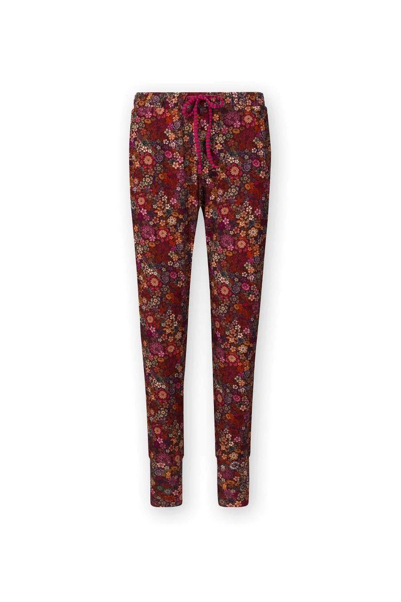 PIGIAMA DONNA ROSSO 51600 FIORIRED PIP STUDIO